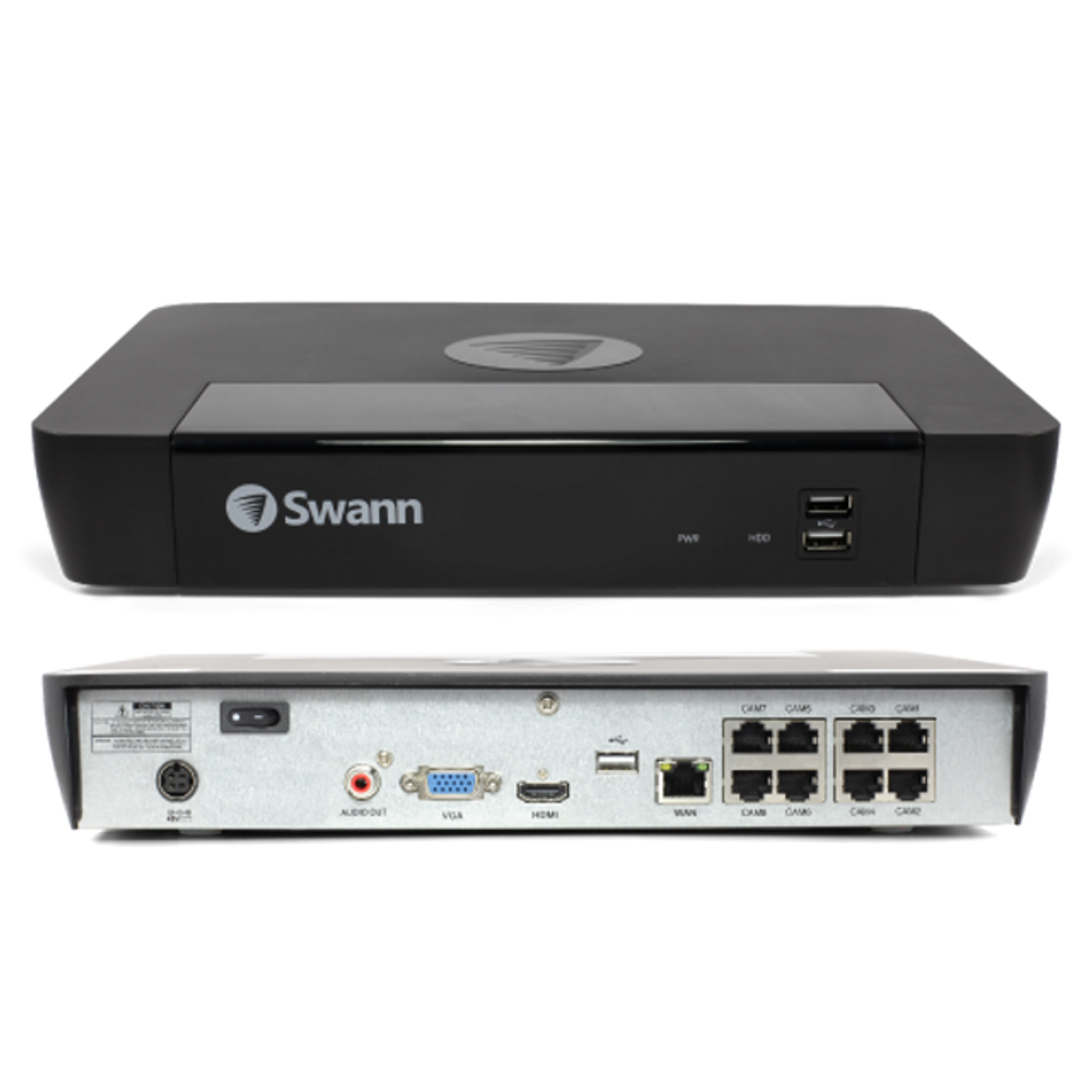 Swann SWNVK-886804FB-AU 4 Camera 8 Channel 4K Ultra HD NVR Security System