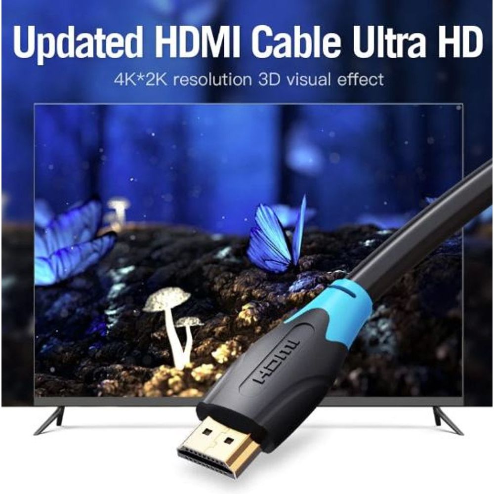 VEN-AACBH - Vention HDMI Cable 2M Black