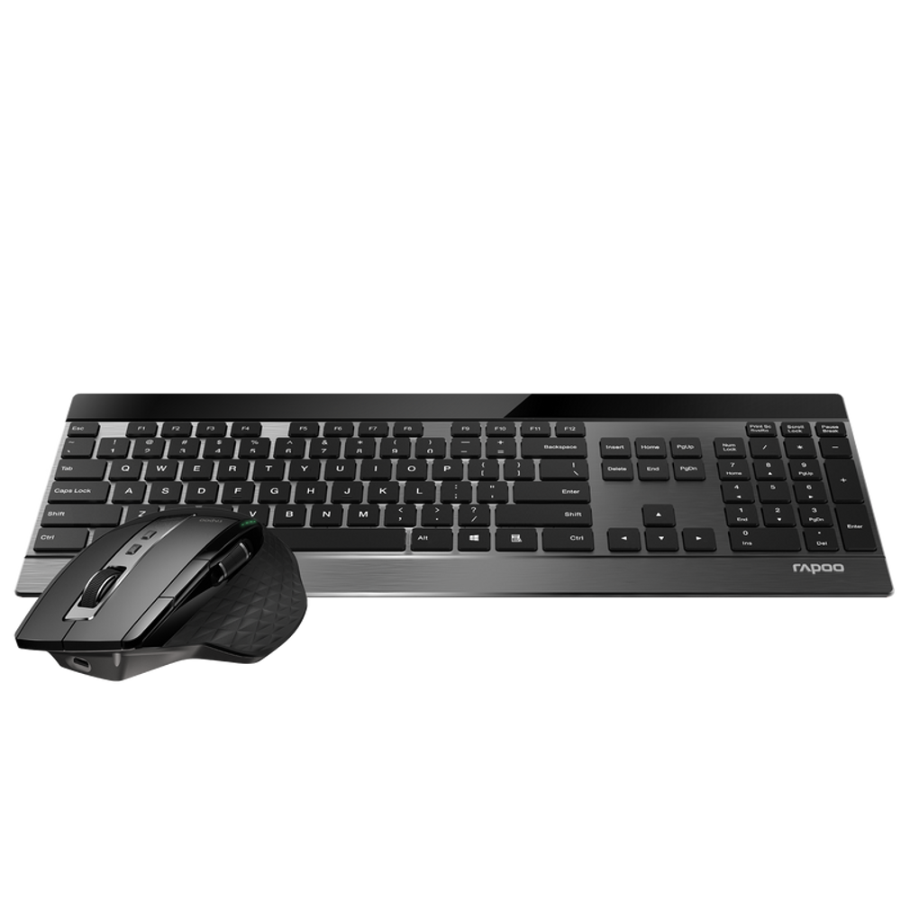 RAPOO-9900M - Rapoo 9900M ultra-slim Wireless Keyboard and Mouse