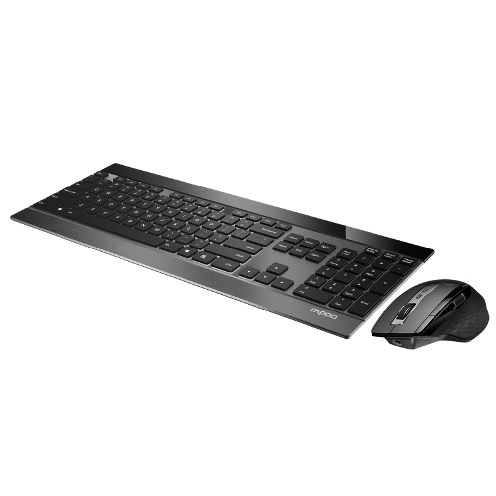 RAPOO-9900M - Rapoo 9900M ultra-slim Wireless Keyboard and Mouse