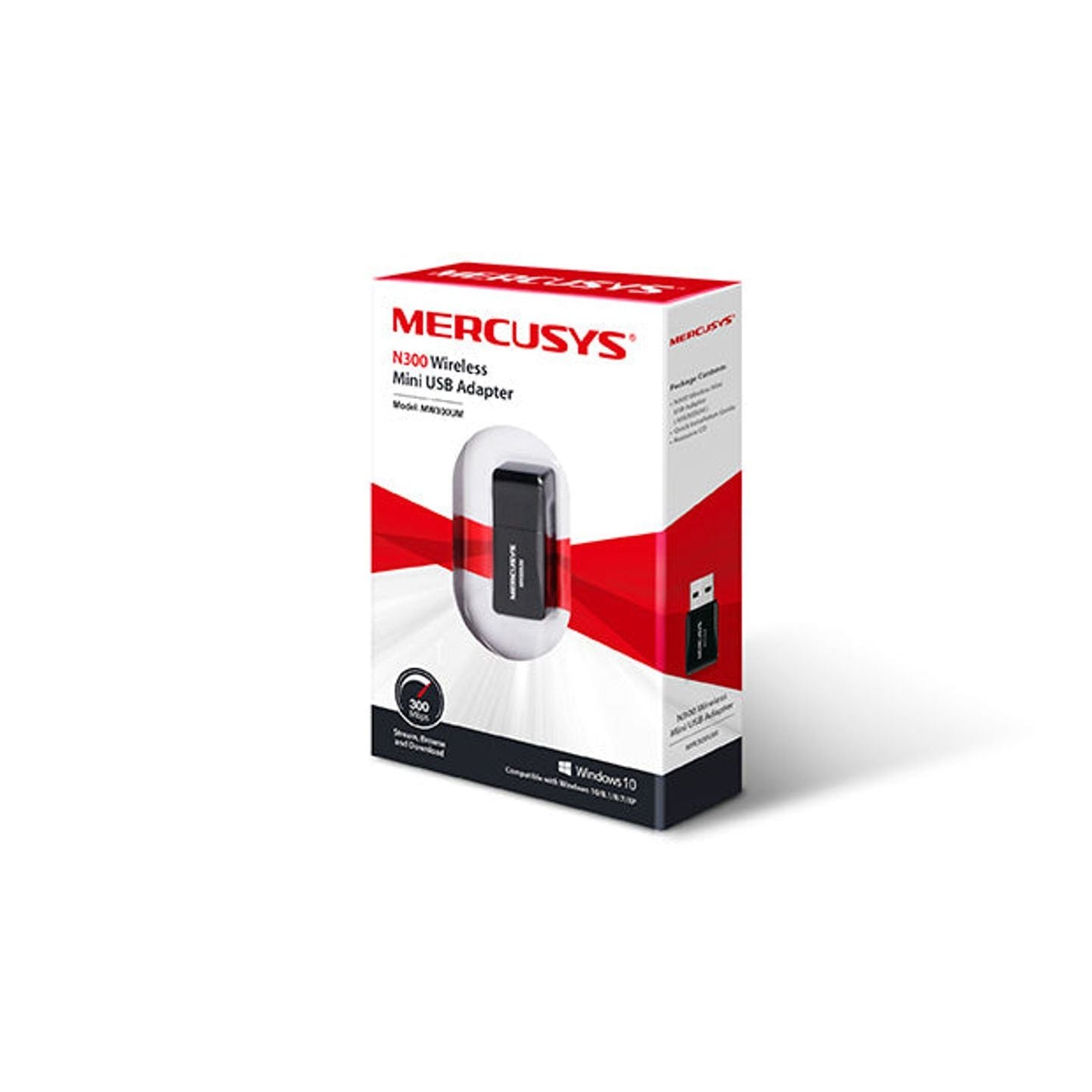 MER-MW300UM - Mercusys N300 Wireless Mini USB Adapter