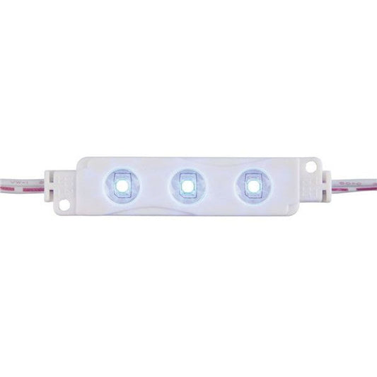 ZD0593 - IP65 LED Light Module String, 10x 3x3528-LEDs, Blue