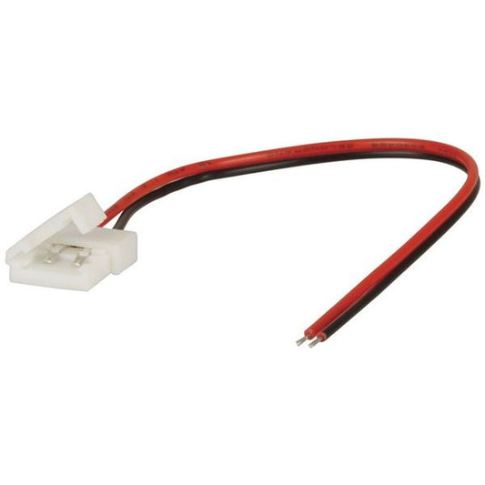 ZD0642 - 2 Pin LED Strip Connector to Bare Wire Lead