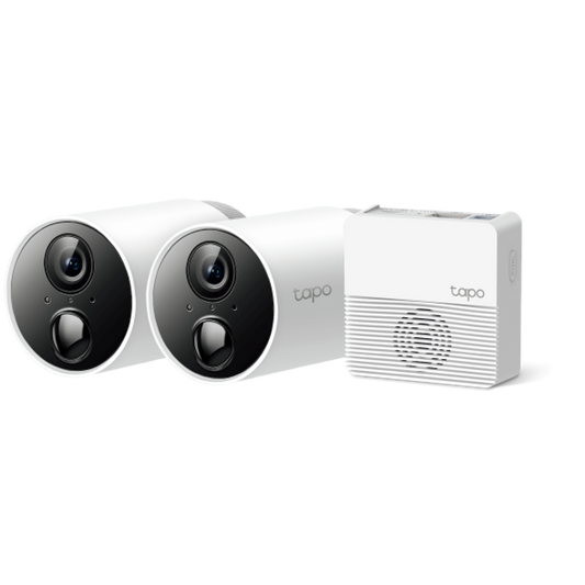 TL-TAPOC400S2 - TP-Link Tapo C400S2, Indoor Smart Wire-Free Security Camera System, 2-Camera System, Battery Powered