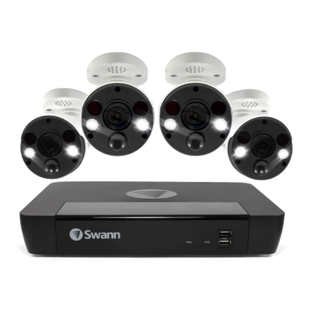 Swann SWNVK-886804FB-AU 4 Camera 8 Channel 4K Ultra HD NVR Security System