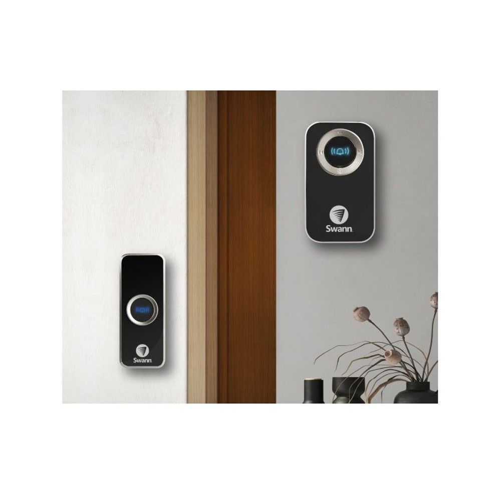 Swann DC820PB Wireless Door Chime with Receiver - Black