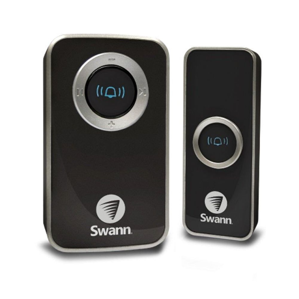 Swann DC820PB Wireless Door Chime with Receiver - Black