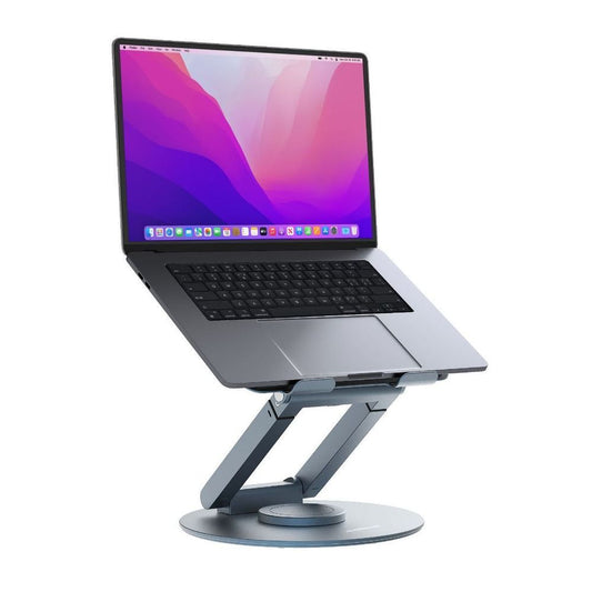 MB-STD-S9GRY - mbeat 360 Degrees Rotating Laptop Stand with Telescopic Height Adjustment - Space Grey