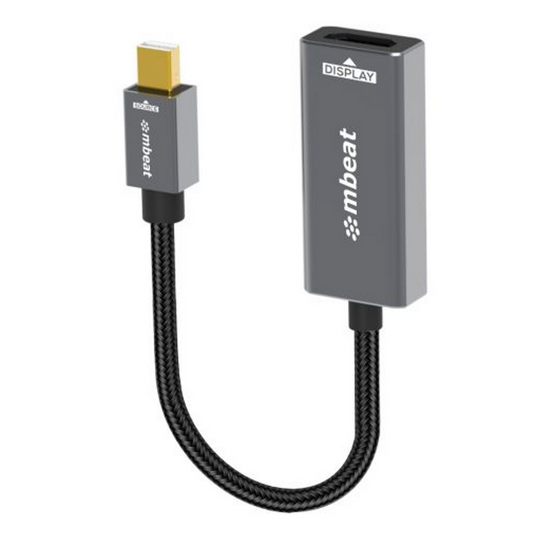 MB-XAD-MDPHD - Mbeat ToughLink Mini DisplayPort to HDMI Adapter