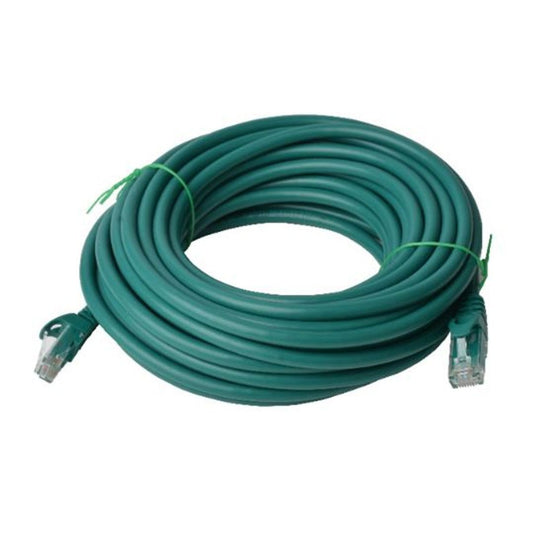 PL6A-20GRN - Cat 6a UTP Ethernet Cable, Snagless - Green 20M