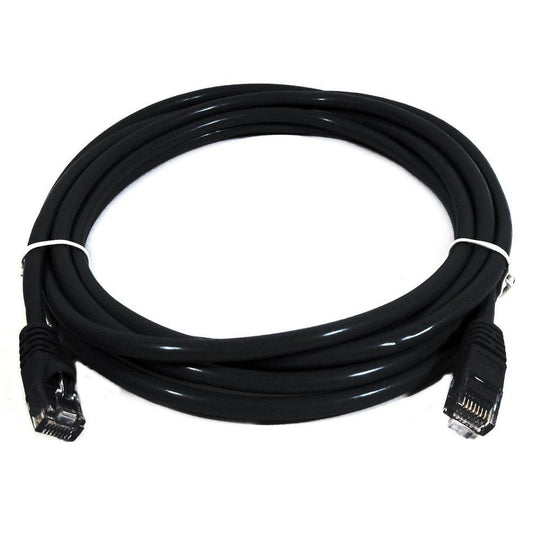 PL6A-2BLK - Cat 6a UTP Ethernet Cable, Snagless - 2m Black