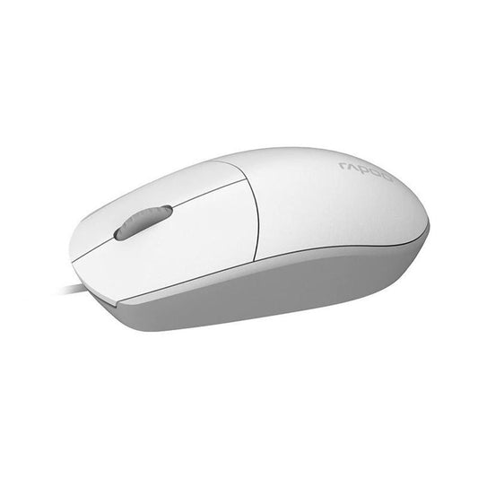 RAPOO-N100-WH - Rapoo N100 Optical Mouse white