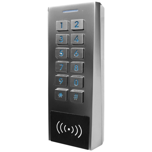 PW WIEGAND-SK4 - Zinc Alloy Outdoor Prox/Pin Reader Architrave Style Keypad. IP66.