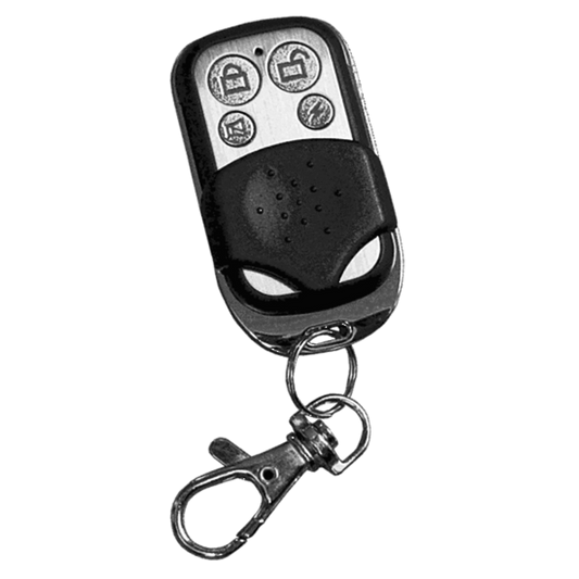 RM-0001A - 4-Button Black and Chrome Remote 434Mhz