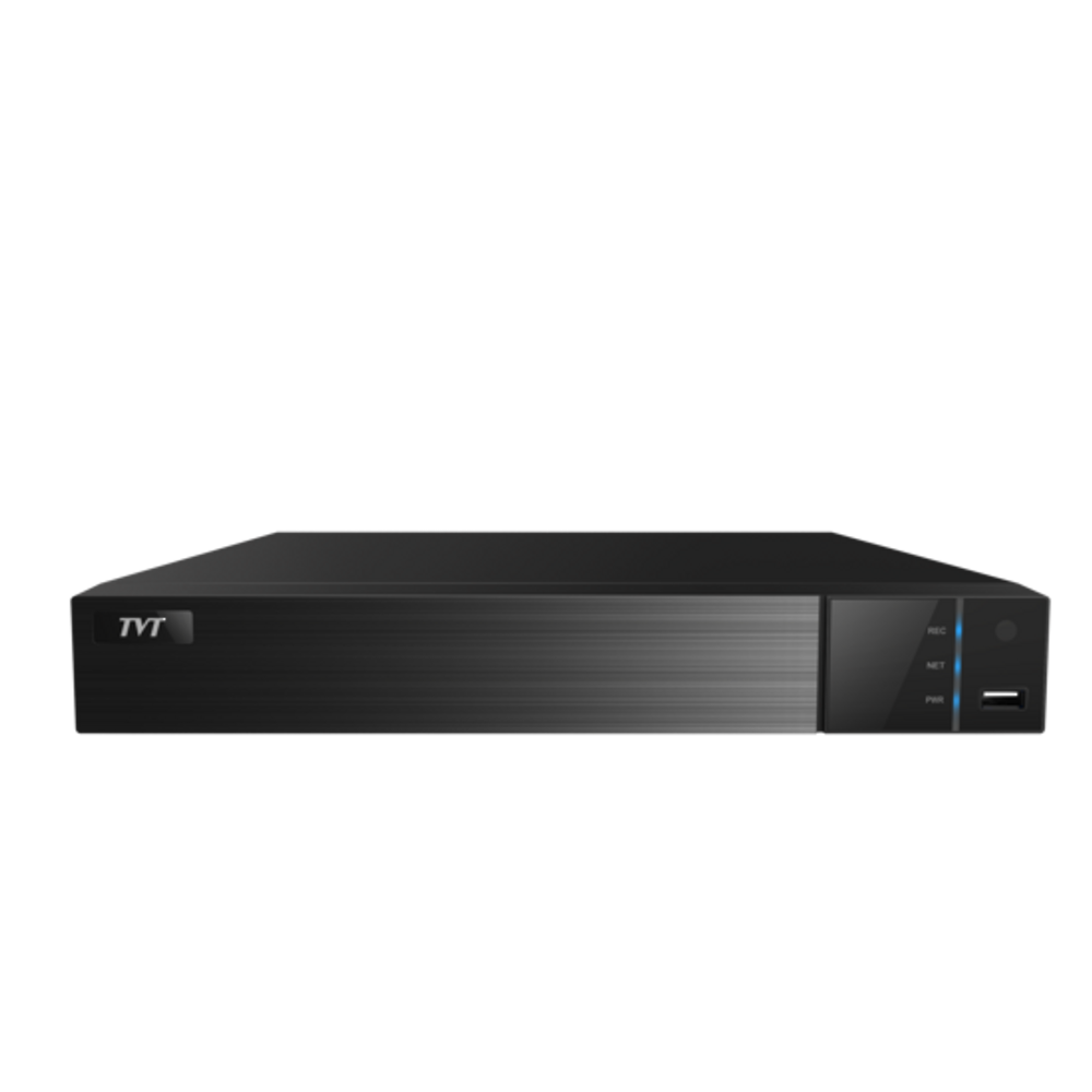 TVT-16CHTVR - 16 Channel 1080P output. TVI/AHD & CVI recorder with 4TB HDD. Includes 4 external alarm inputs & 1 alarm output