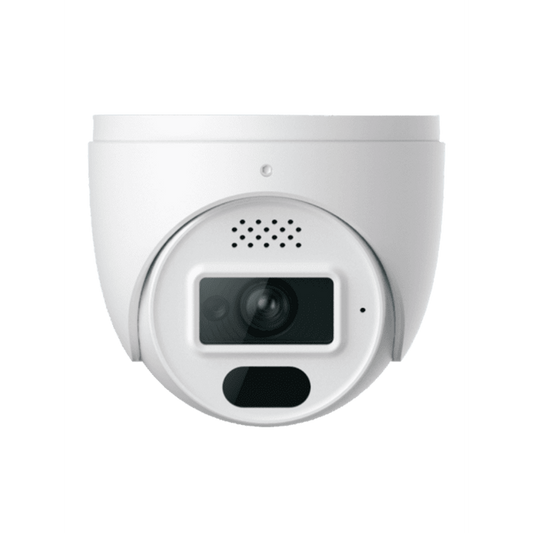 TVT-D2.8-F-4MP - 4MP AI Dome Camera, 2.8mm Fixed Lens Includes Blue & Red Motion Warning Light